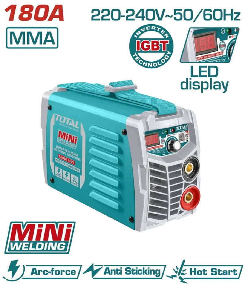 TOTAL TW218016 180A Inverter MMA Welding Machine - IGBT Total